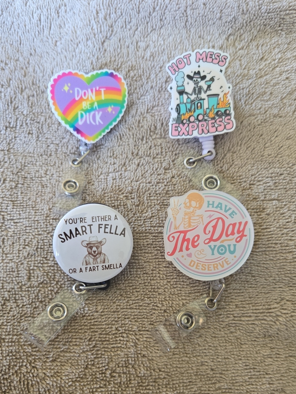 Badge Reel Lot